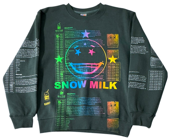 Snow Milk Kindness Crewneck (Size Small)