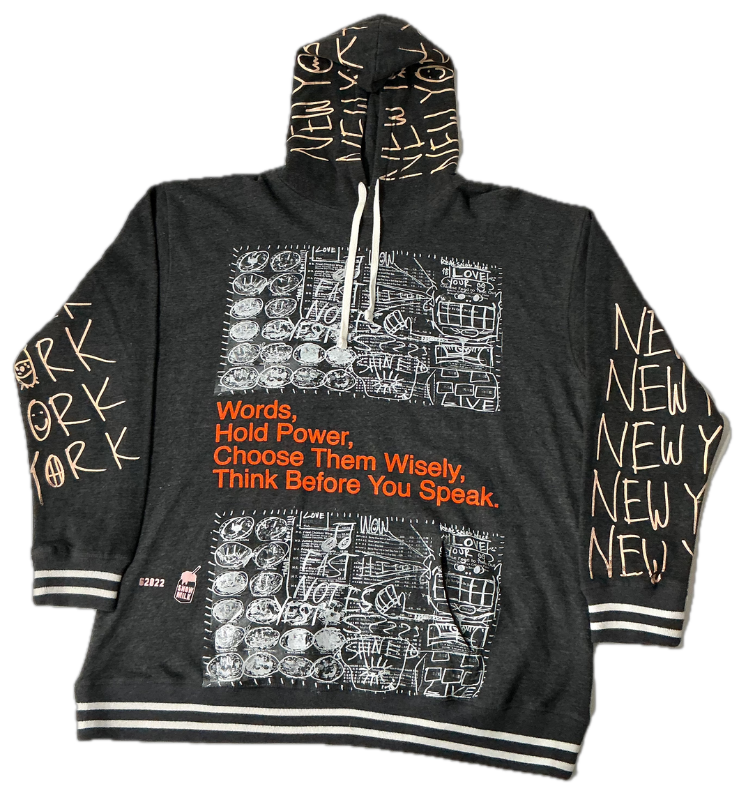 Words Hold Power Hoodie (Size 3XL)