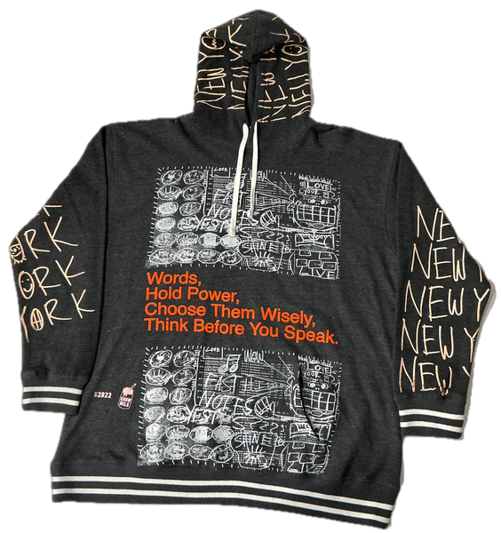 Words Hold Power Hoodie (Size 3XL)