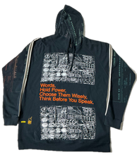 Load image into Gallery viewer, Words Hold Power Hoodie (Size 3XL)
