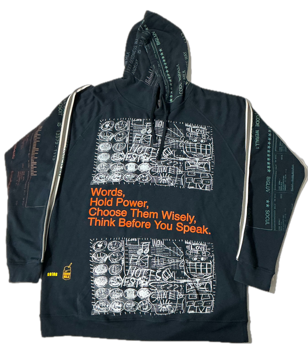 Words Hold Power Hoodie (Size 3XL)