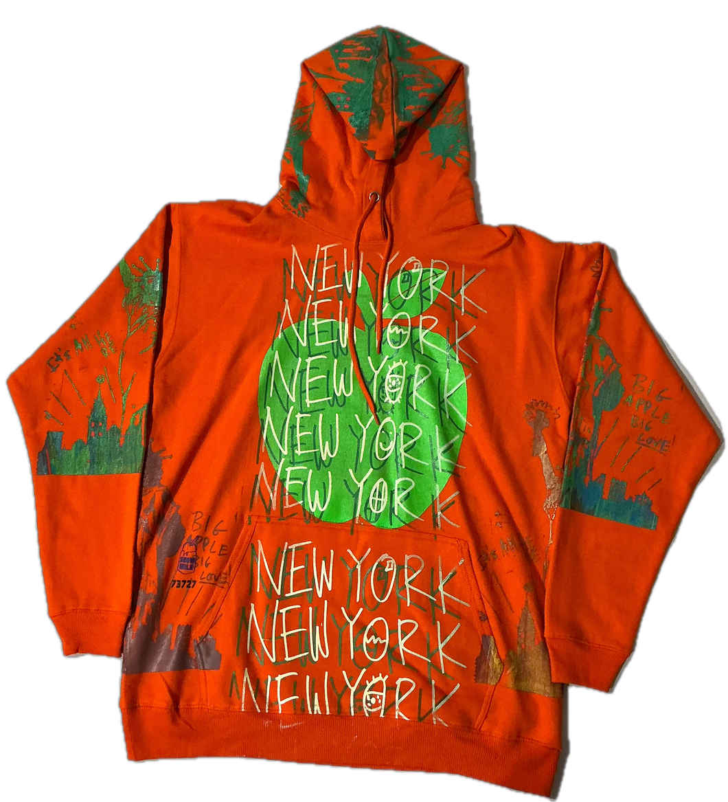 Big Apple Big Love Hoodie (Size 3XL)