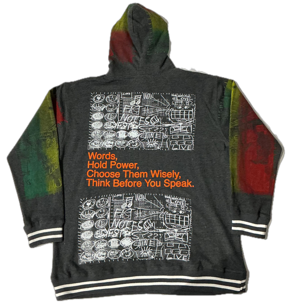 Words Hold Power Hoodie (Size 3XL)