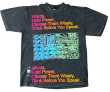 Load image into Gallery viewer, Words Hold Power 6.5oz Tee (Size Medium)
