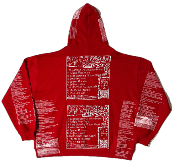 Optimism World Peace As A Way Of Life (The Wearable Album) Hoodie (Size 3XL)