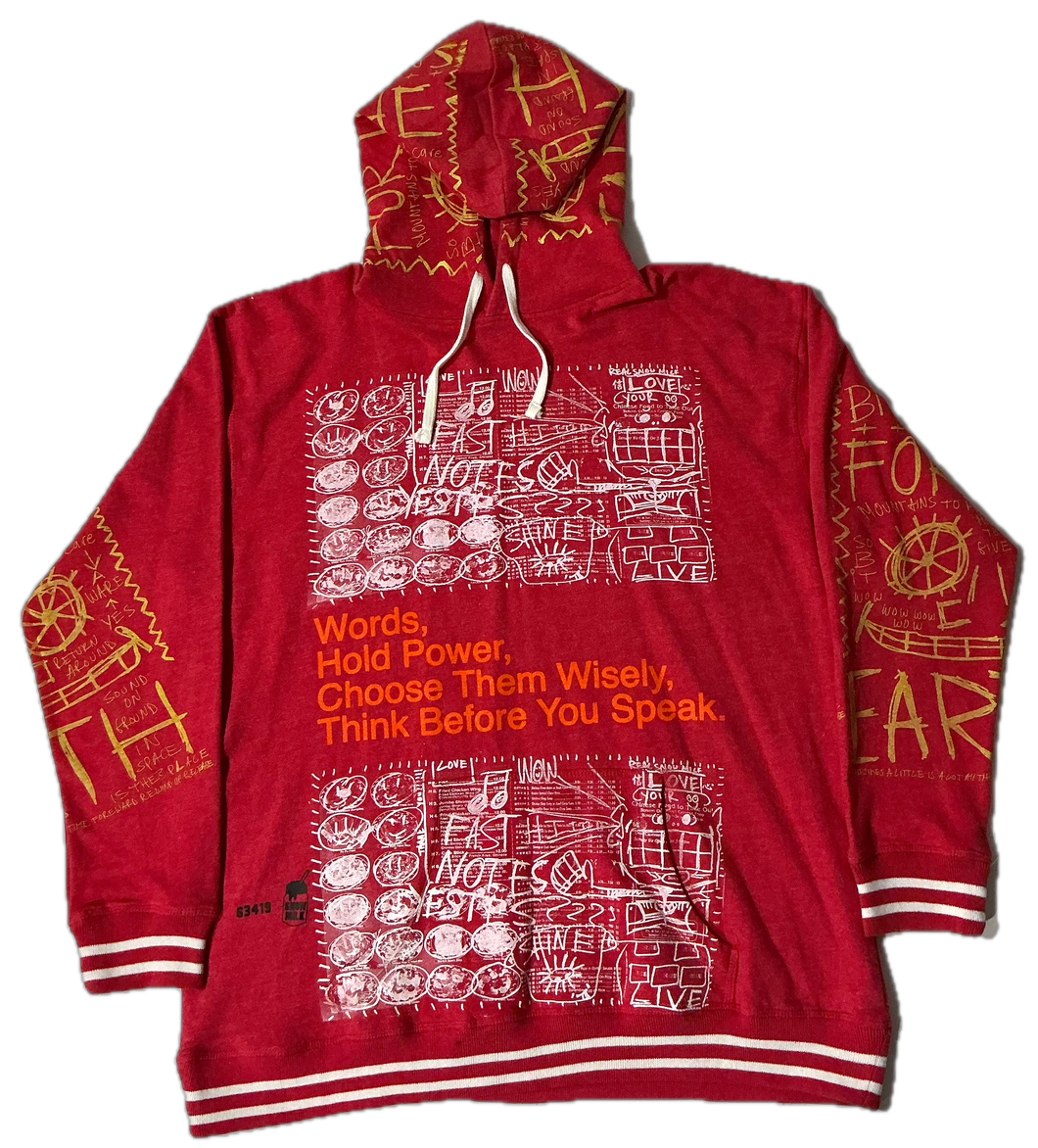 Words Hold Power Hoodie (Size 3XL)