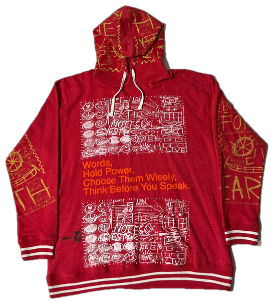 Words Hold Power Hoodie (Size 3XL)