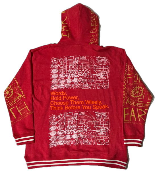 Words Hold Power Hoodie (Size 3XL)