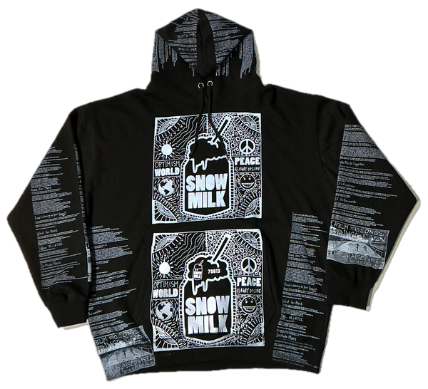 Optimism World Peace As A Way Of Life (The Wearable Album) Hoodie (Size 2XL)