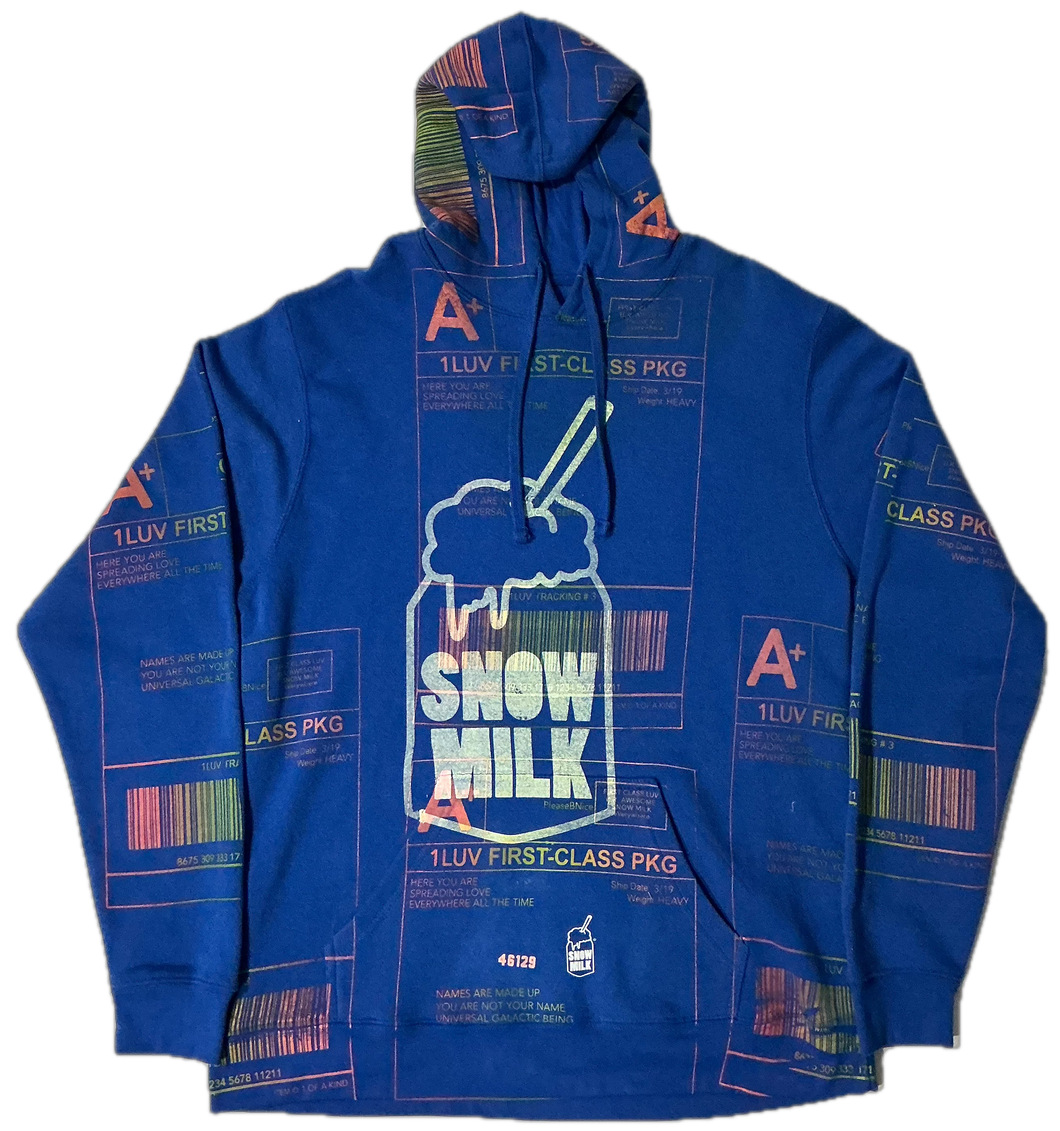 Positive Shipping Label Hoodie (Size 3XL)