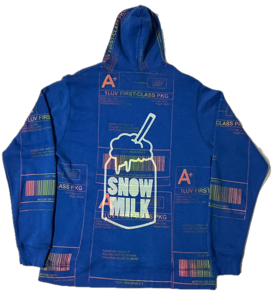 Positive Shipping Label Hoodie (Size 3XL)