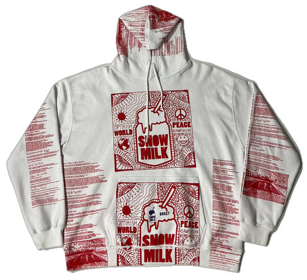 Optimism World Peace As A Way Of Life (The Wearable Album) Hoodie (Size 2XL)