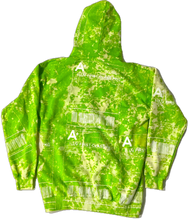 Load image into Gallery viewer, Positive Shipping Label Bleached Hoodie (Size XL)
