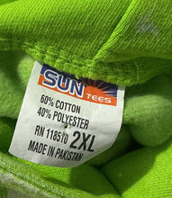 Load image into Gallery viewer, Positive Shipping Label Bleached Hoodie (Size 2XL)
