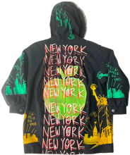 Load image into Gallery viewer, Big Apple Big Love Overcoat (Size Medium)
