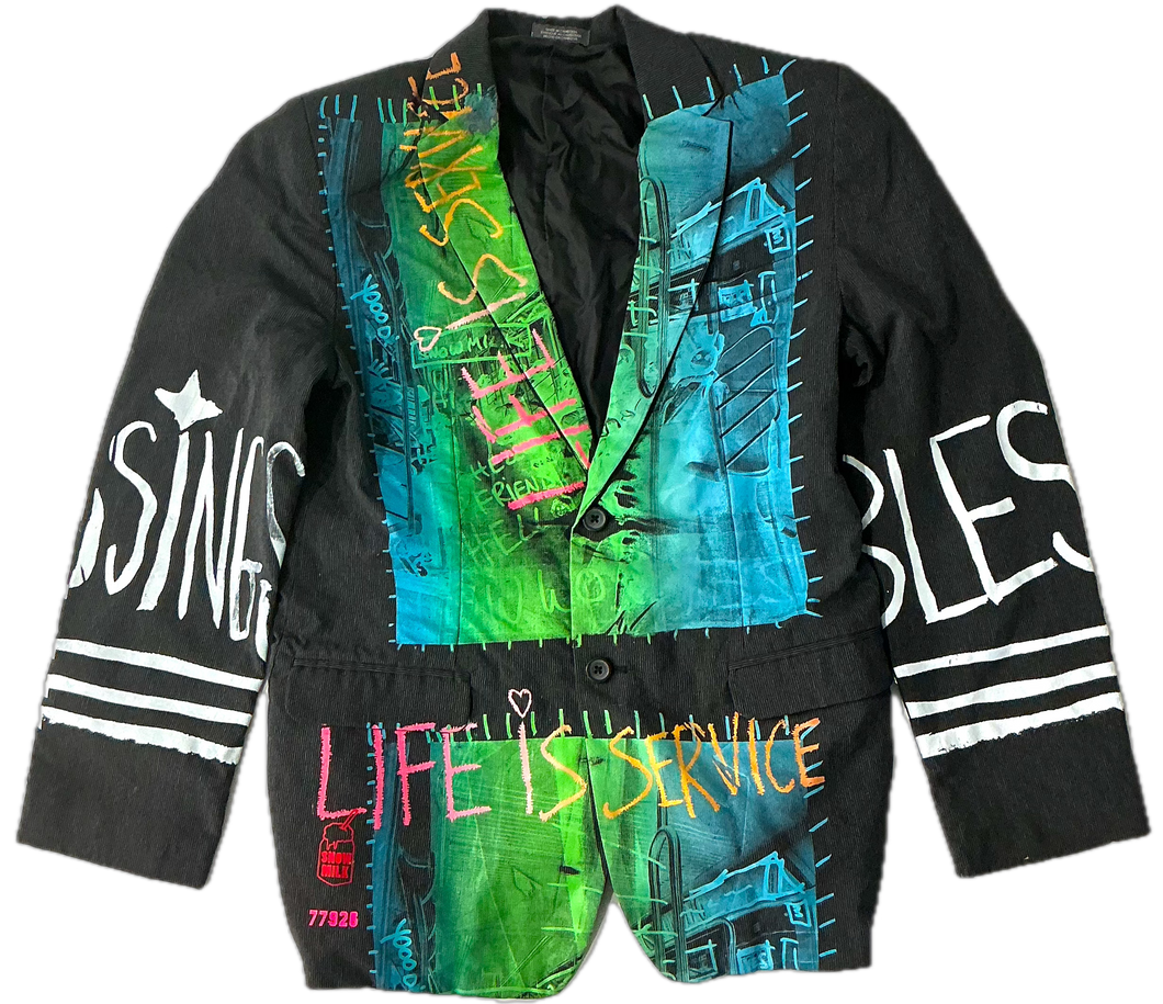 Life Is Service Blazer (Women's Size 2)