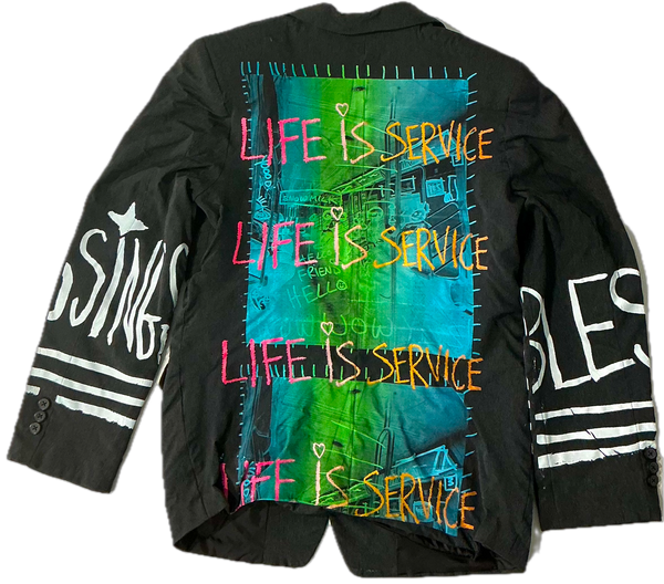 Life Is Service Blazer (Women's Size 2)