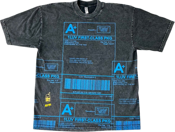 Positive Shipping Label 6.5oz Tee (Size Large)