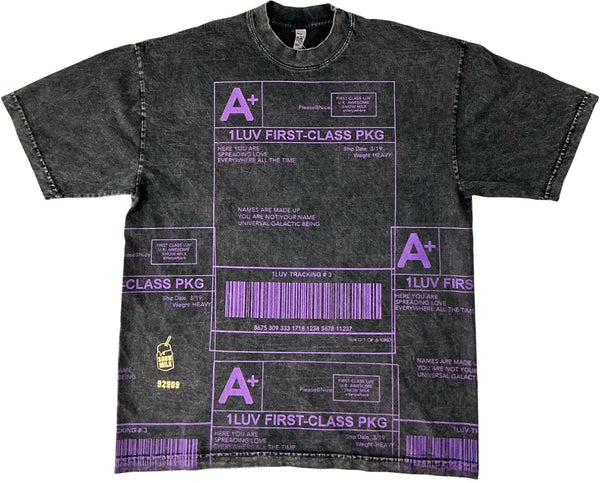 Positive Shipping Label 6.5oz Tee (Size Large)