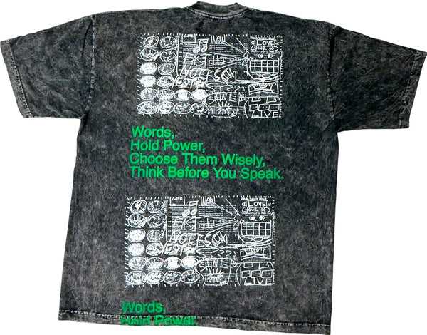 Words Hold Power 6.5oz Tee (Size XL)