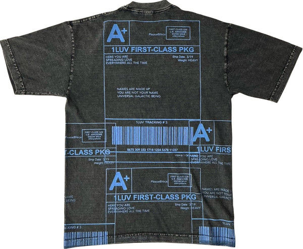 Positive Shipping Label 6.5oz Tee (Size Medium)