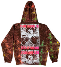 Load image into Gallery viewer, Stand Guard At The Gates Of Your Mind Bleached Hoodie (Size Large)
