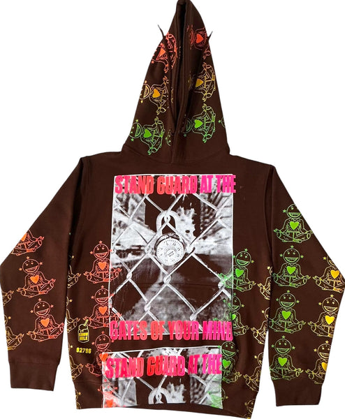 Stand Guard At The Gates Of Your Mind Hoodie (Size Small)