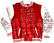 Load image into Gallery viewer, World Peace Varsity Jacket (Size 4XL)
