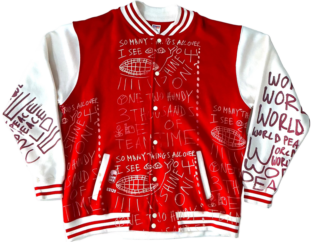 World Peace Varsity Jacket (Size 4XL)