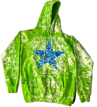 Load image into Gallery viewer, Star That You Are Bleached Hoodie (Size Medium)
