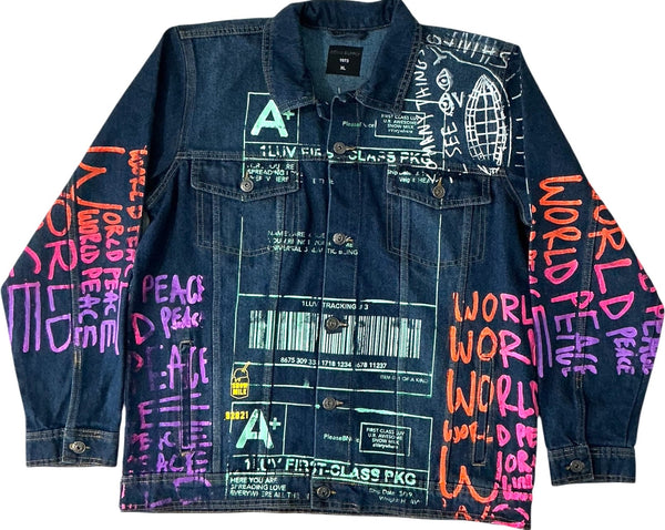 World Peace Jean Jacket (Size XL)