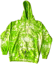 Load image into Gallery viewer, Positive Shipping Label Bleached Hoodie (Size XL)
