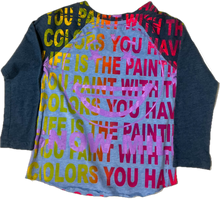 Load image into Gallery viewer, Life is The Painting You Paint Toddler Tee (Size T2)
