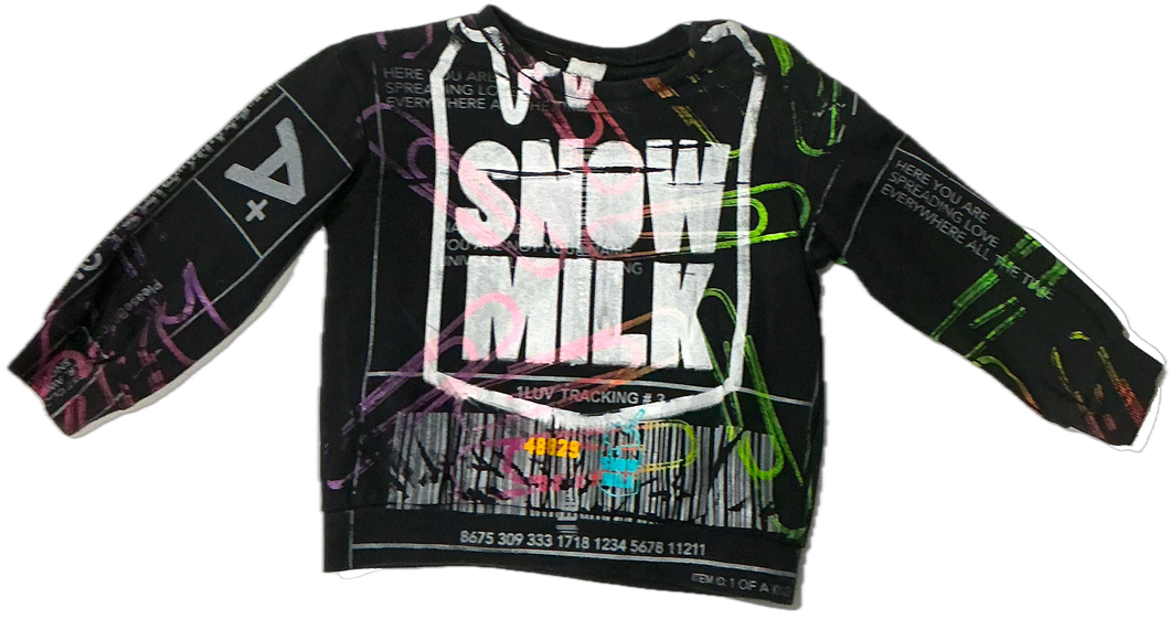 Snow Milk Kids Sweater (Size Kids 2T)