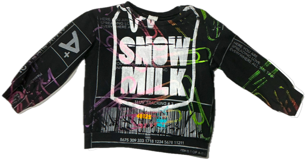 Snow Milk Kids Sweater (Size Kids 2T)