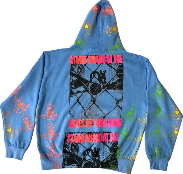Stand Guard At The Gates Of Your Mind Hoodie (Size Large)