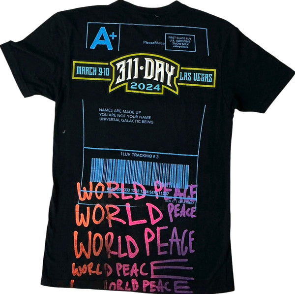 311 Band X Snow Milk Custom Tee (Size Small)