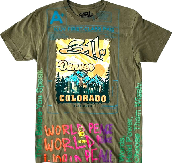311 Band X Snow Milk Custom Tee (Size Small)