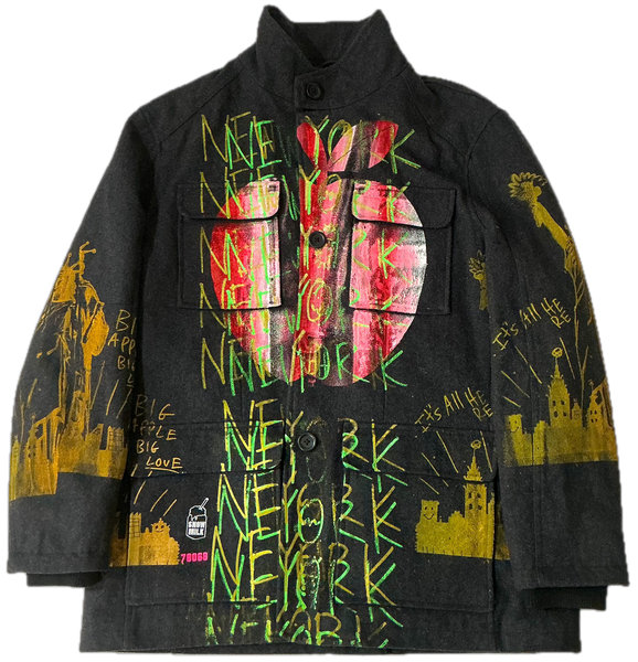 Big Apple Big Love Overcoat (XL)