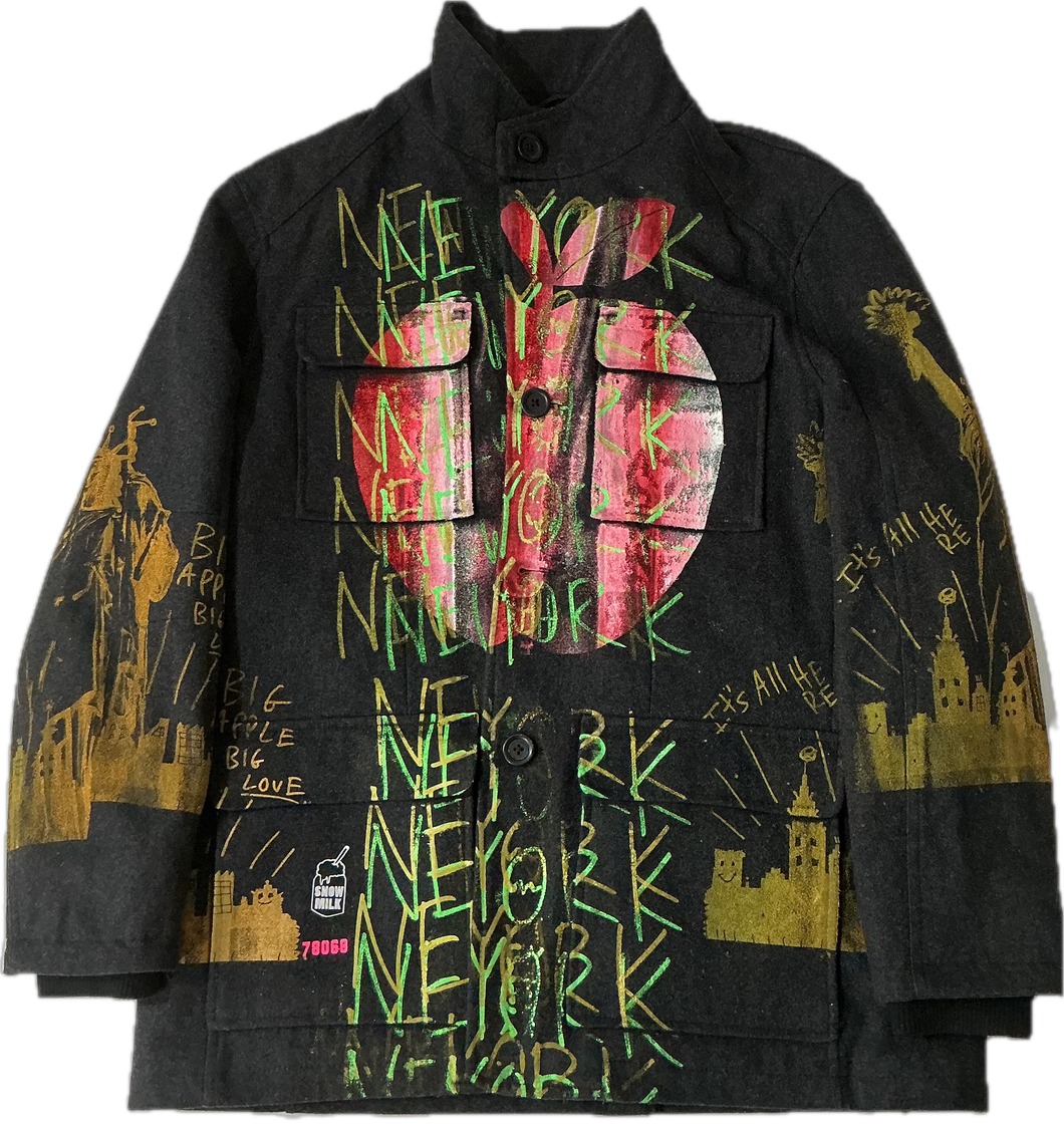 Big Apple Big Love Overcoat (Size XL)