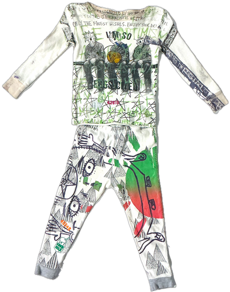 Enjoy Your Dreams Kids Sweatpants and Shirt (Size Kids T2)