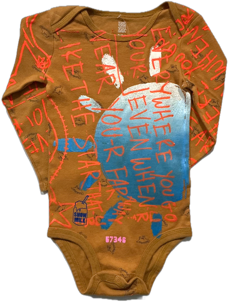 Snow Milk Kindness Kids Onesie (Size Kids 24M)