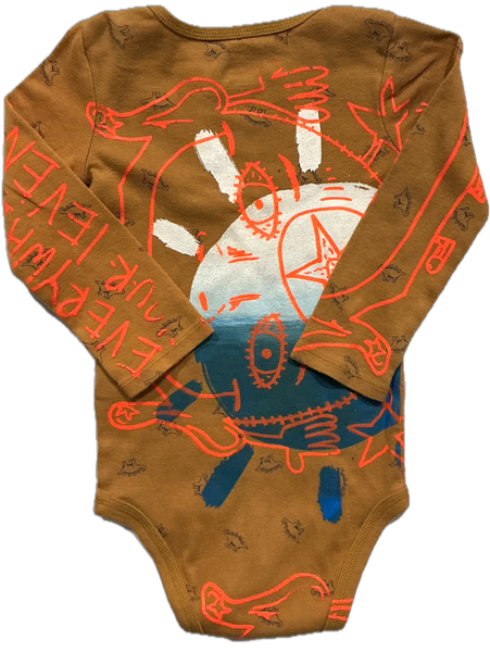 Snow Milk Kindness Kids Onesie (Size Kids 24M)