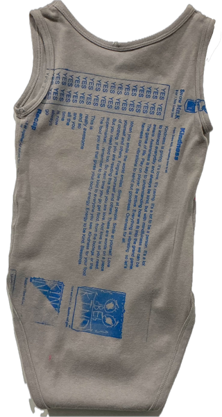 Snow Milk Kindness Kids Onesie (Size Kids 24M)