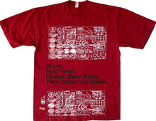 Load image into Gallery viewer, Words Hold Power 6.5oz Tee (Size Medium)
