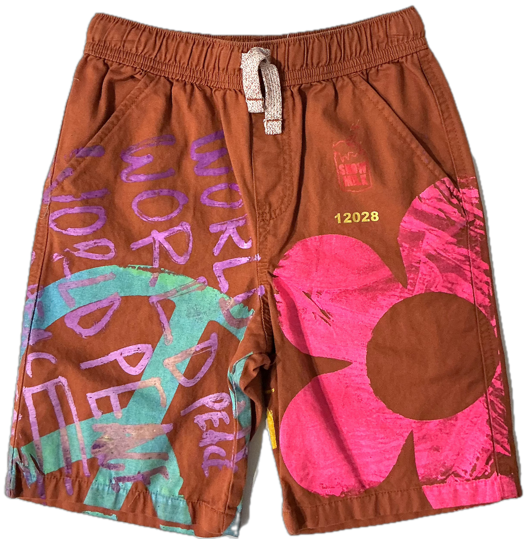 World Peace Kids Shorts (Size Kids 10)