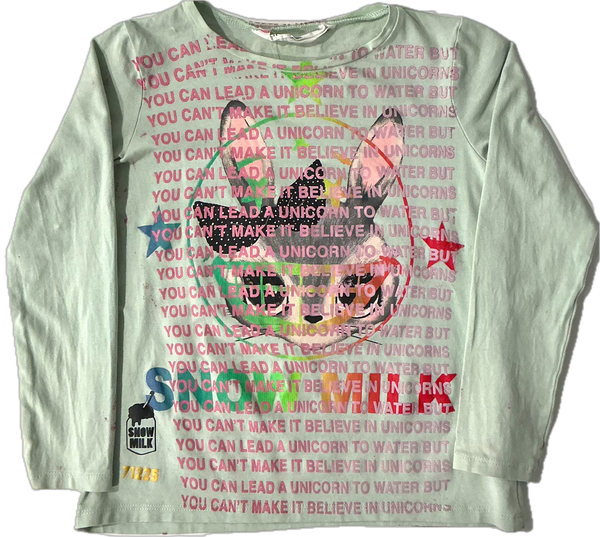 Snow Milk Kindness Kids Shirt (Size Kids 6x/7)