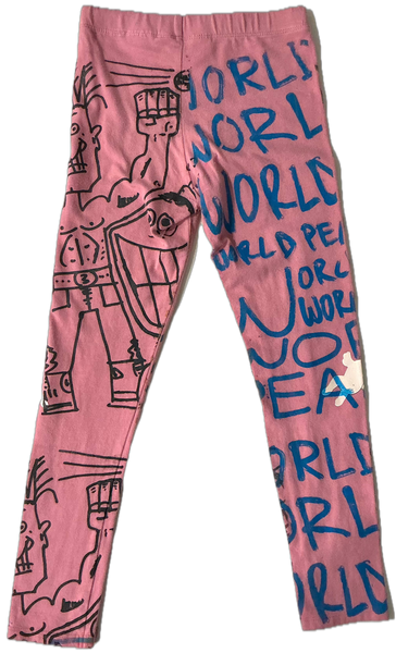 World Peace Kids Sweatpants (Size 7Y)