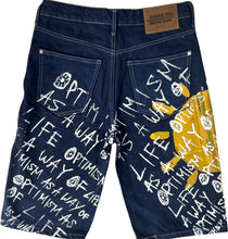 Load image into Gallery viewer, Optimism As A Way Of Life Jean Shorts (Size 30W)
