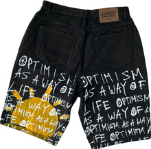 Load image into Gallery viewer, Optimism As A Way Of Life Jean Shorts (Size 30W)

